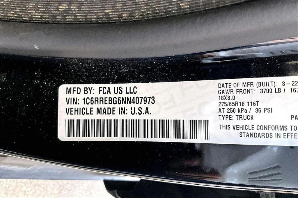 used 2022 Ram 1500 car, priced at $24,491