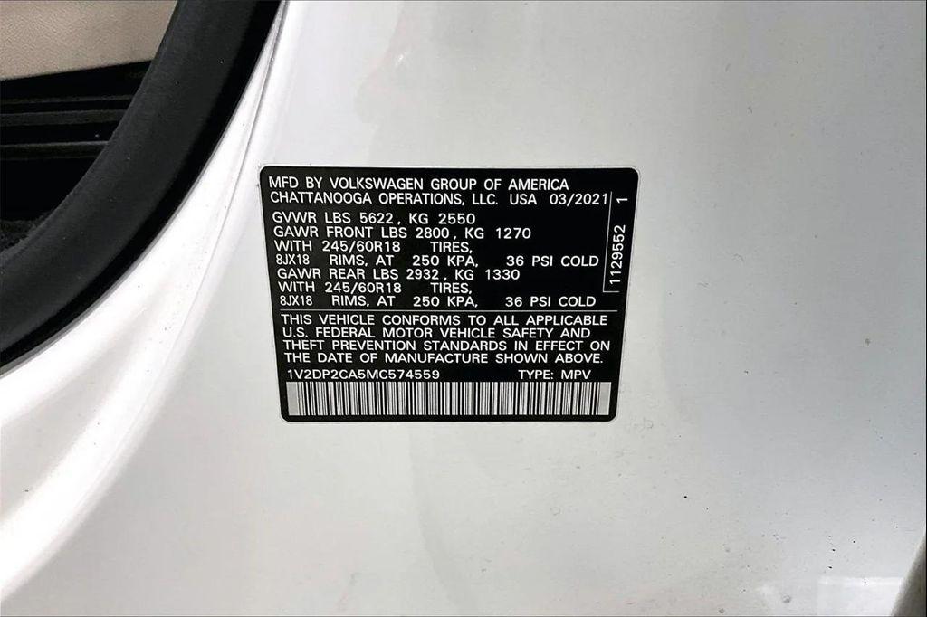 used 2021 Volkswagen Atlas car, priced at $16,171