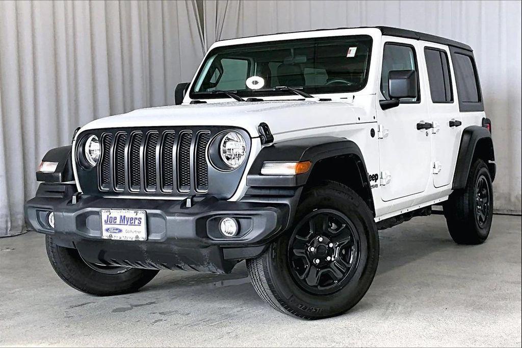 used 2022 Jeep Wrangler Unlimited car, priced at $23,995