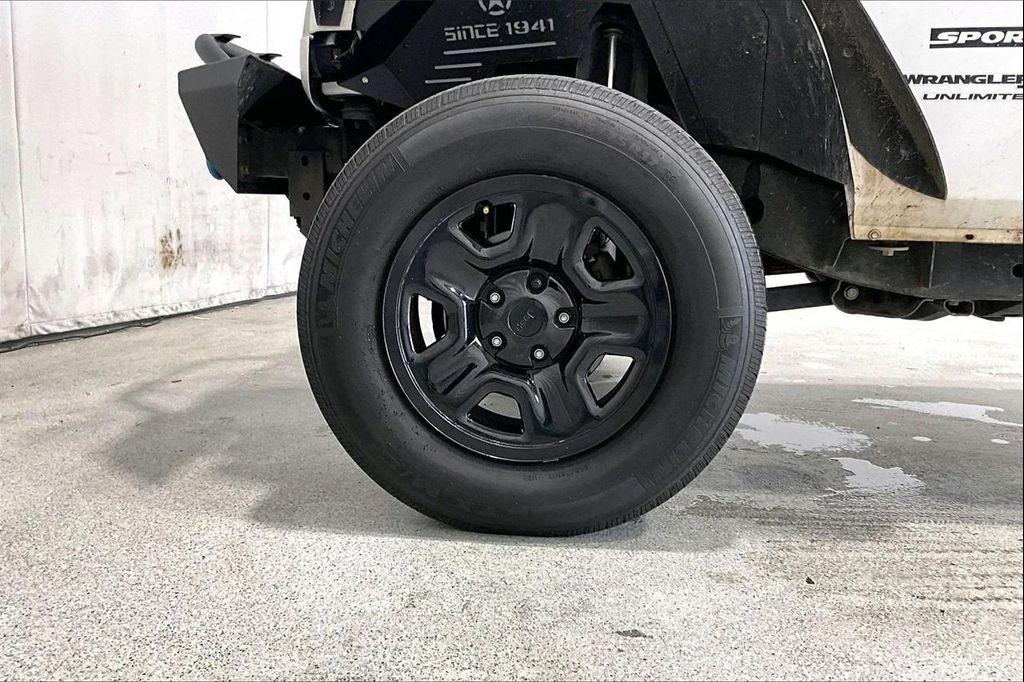 used 2018 Jeep Wrangler JK Unlimited car, priced at $14,492