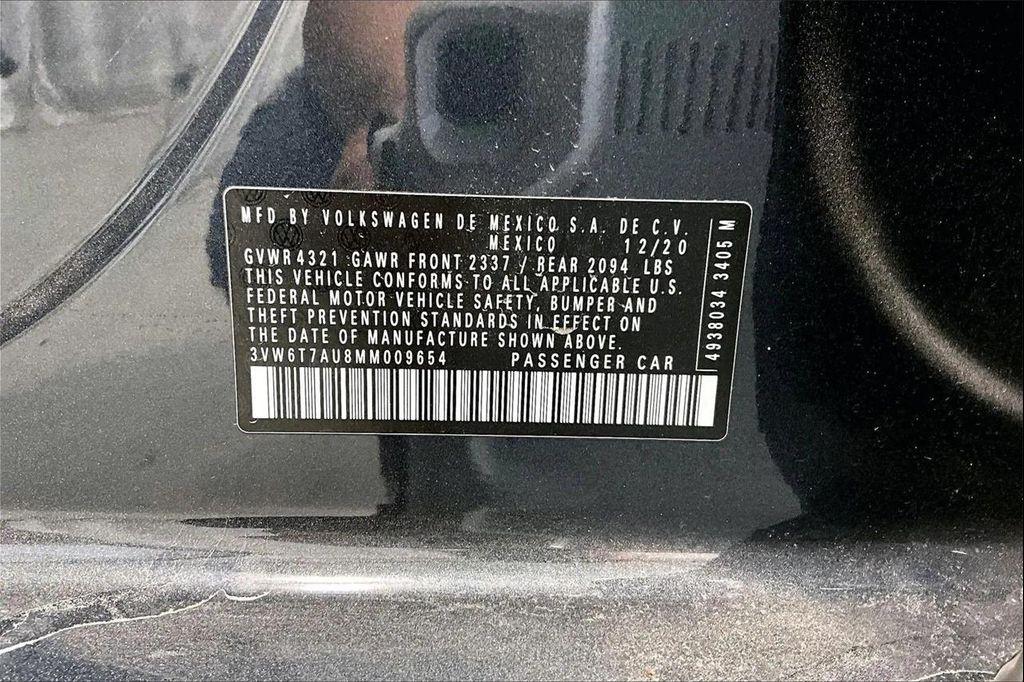 used 2021 Volkswagen Golf GTI car, priced at $21,865