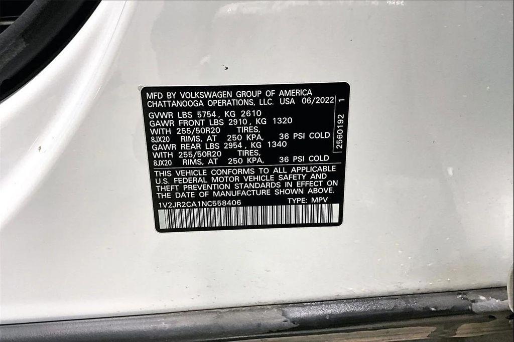 used 2022 Volkswagen Atlas car, priced at $23,801