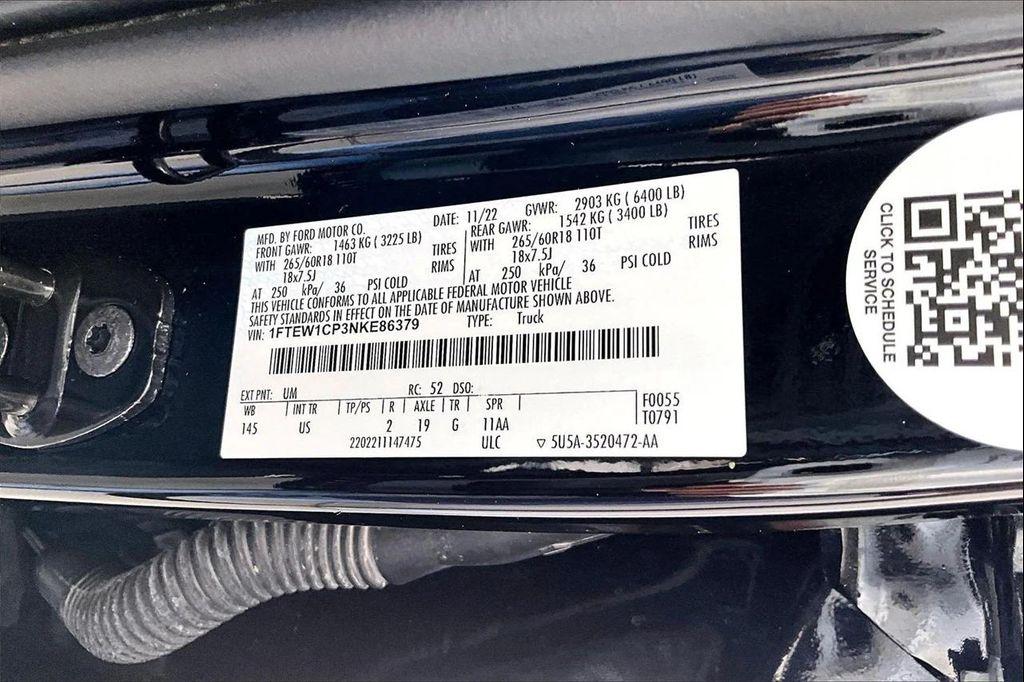 used 2022 Ford F-150 car, priced at $29,991