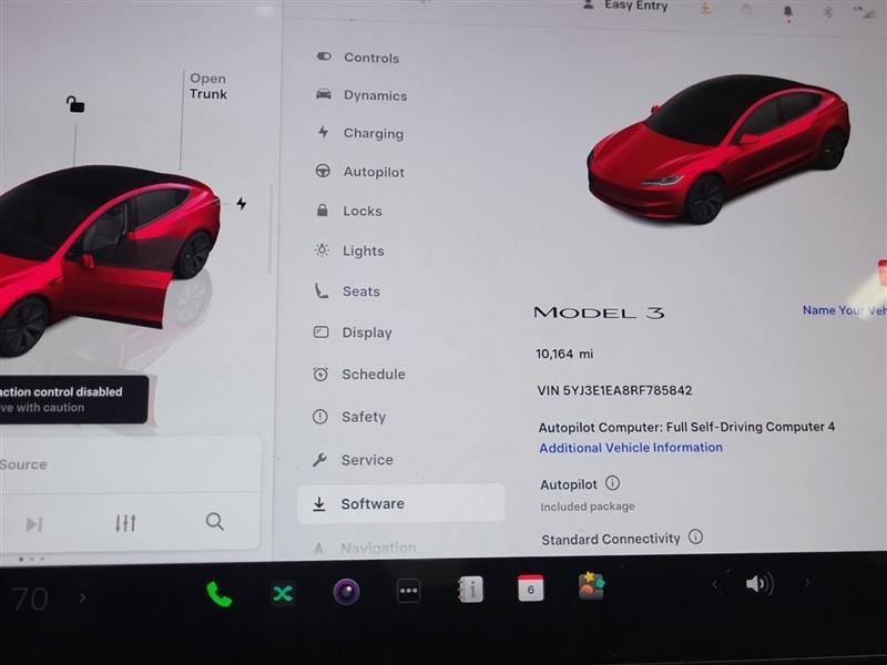 used 2024 Tesla Model 3 car, priced at $33,995