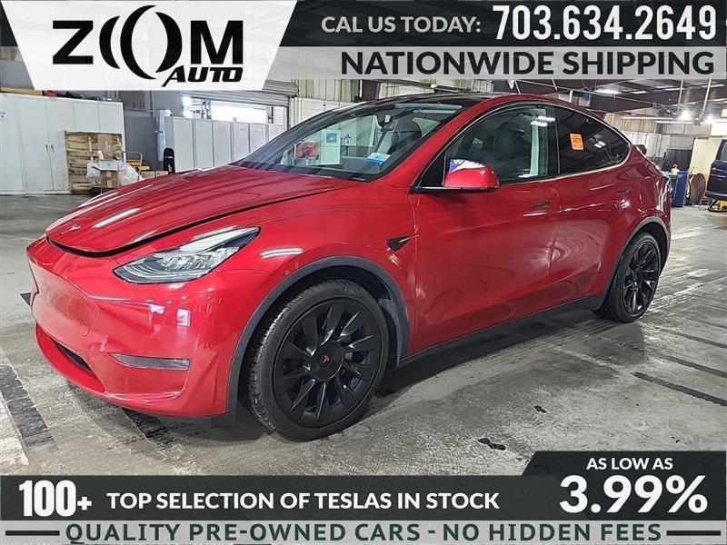 used 2021 Tesla Model Y car, priced at $24,995