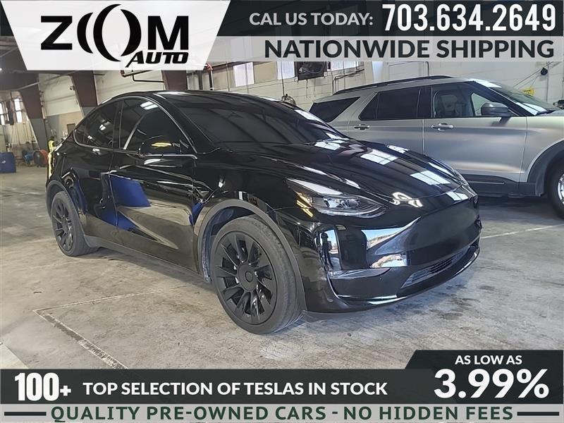 used 2025 Tesla Model Y car, priced at $37,995