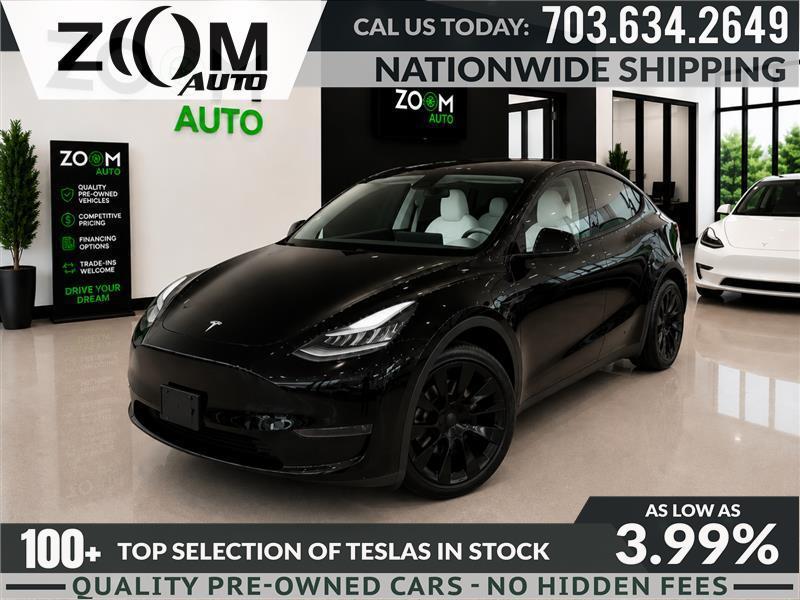 used 2025 Tesla Model Y car, priced at $38,995