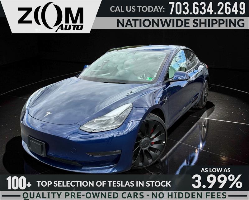 used 2022 Tesla Model 3 car, priced at $28,995