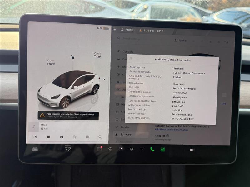 used 2022 Tesla Model Y car, priced at $29,995