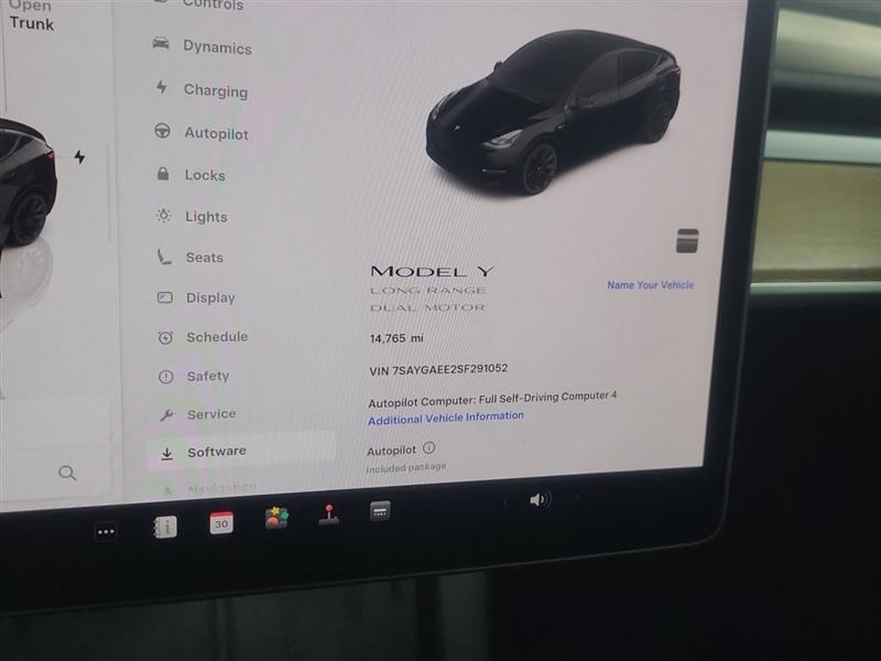 used 2025 Tesla Model Y car, priced at $39,995