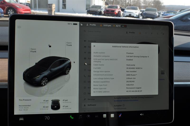 used 2024 Tesla Model Y car, priced at $36,995