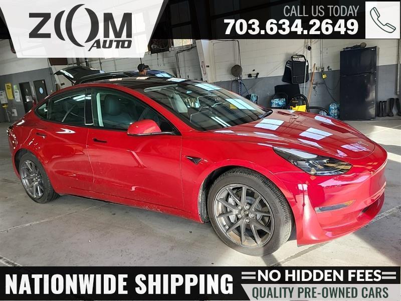 used 2023 Tesla Model 3 car, priced at $29,995