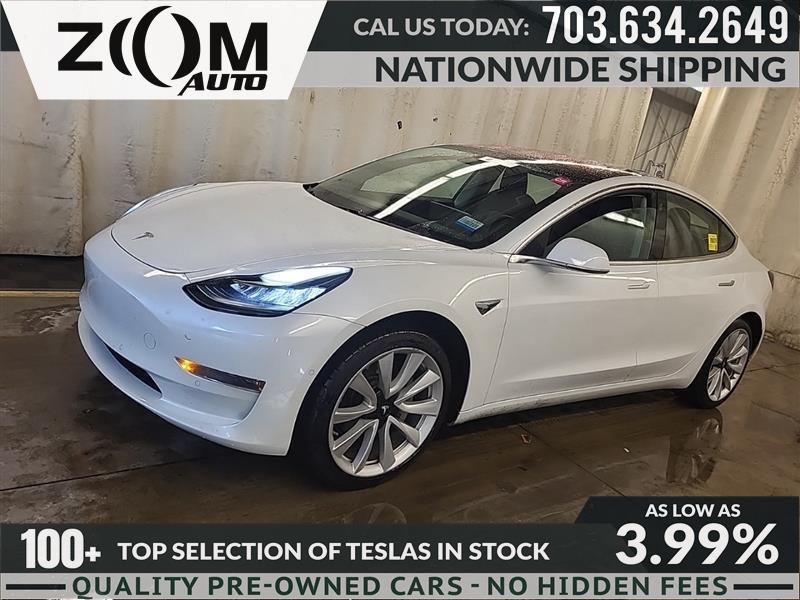used 2018 Tesla Model 3 car, priced at $18,995