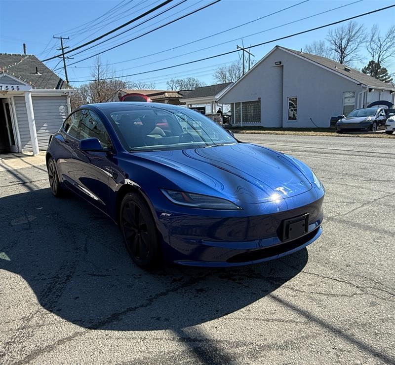used 2025 Tesla Model 3 car, priced at $37,995