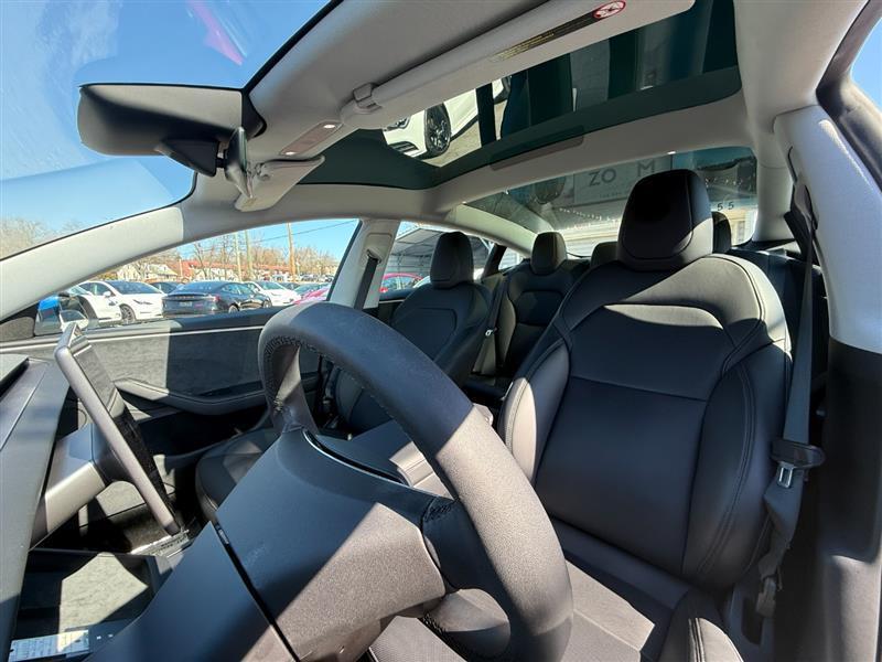 used 2025 Tesla Model 3 car, priced at $37,995