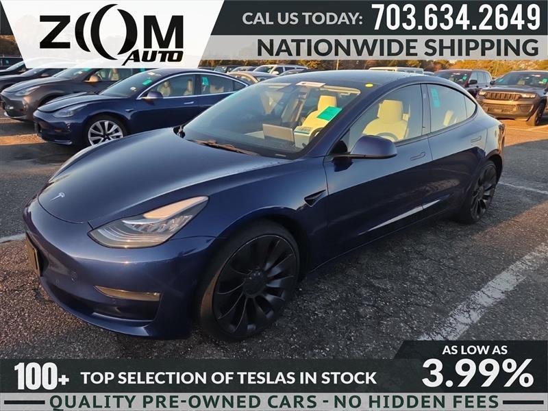 used 2021 Tesla Model 3 car, priced at $28,995