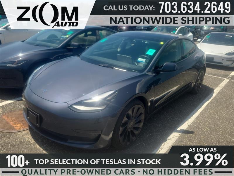 used 2023 Tesla Model 3 car, priced at $32,995
