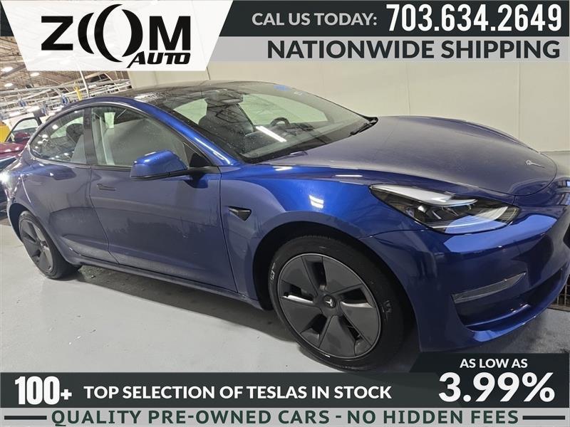 used 2023 Tesla Model 3 car, priced at $24,995