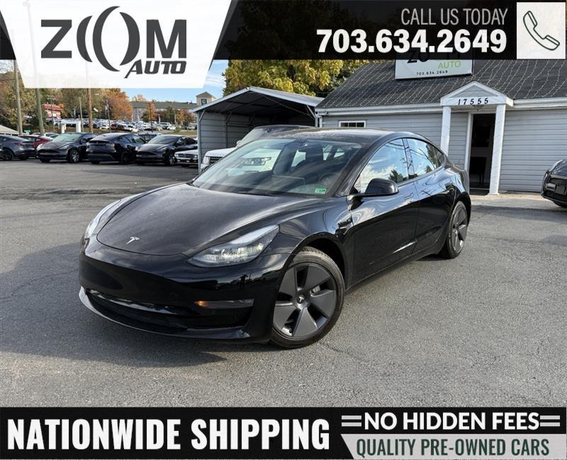 used 2022 Tesla Model 3 car, priced at $26,995