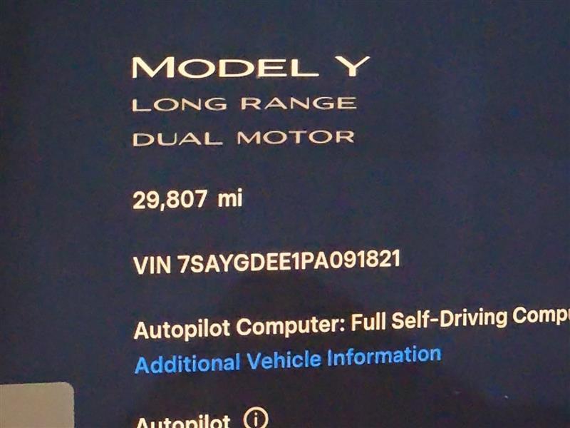 used 2023 Tesla Model Y car, priced at $32,995