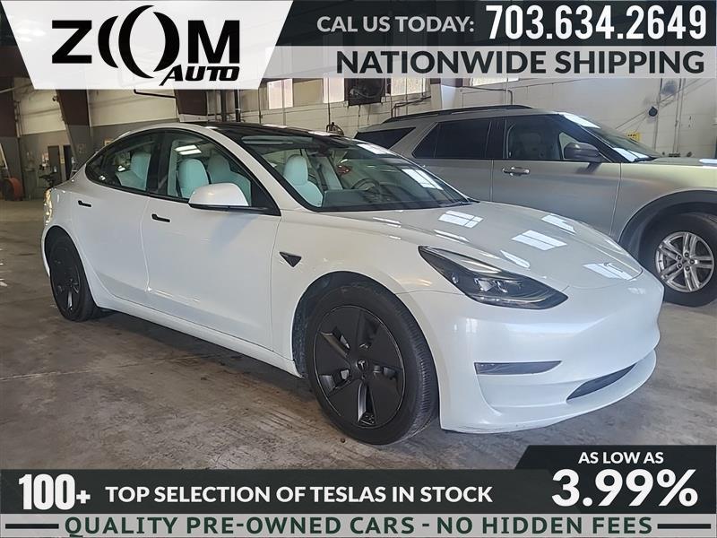 used 2023 Tesla Model 3 car, priced at $24,995