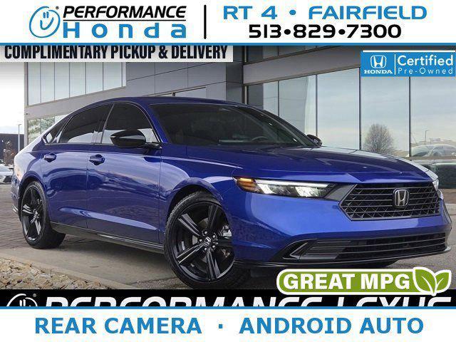 used 2025 Honda Accord Hybrid car, priced at $26,989