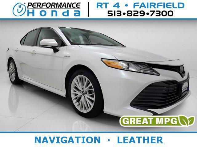 used 2019 Toyota Camry Hybrid car, priced at $18,490