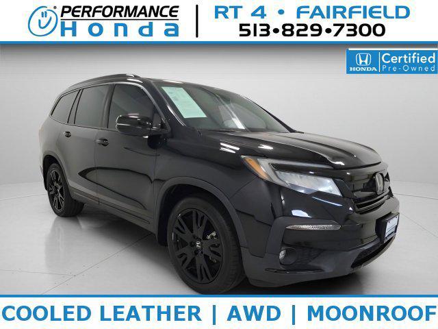 used 2022 Honda Pilot car, priced at $28,396
