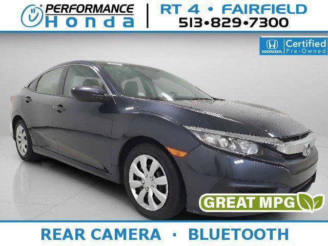 used 2018 Honda Civic car, priced at $17,780