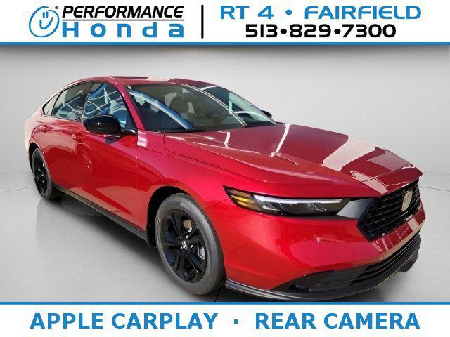 new 2025 Honda Accord car, priced at $30,705