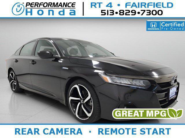 used 2022 Honda Accord Hybrid car, priced at $21,396