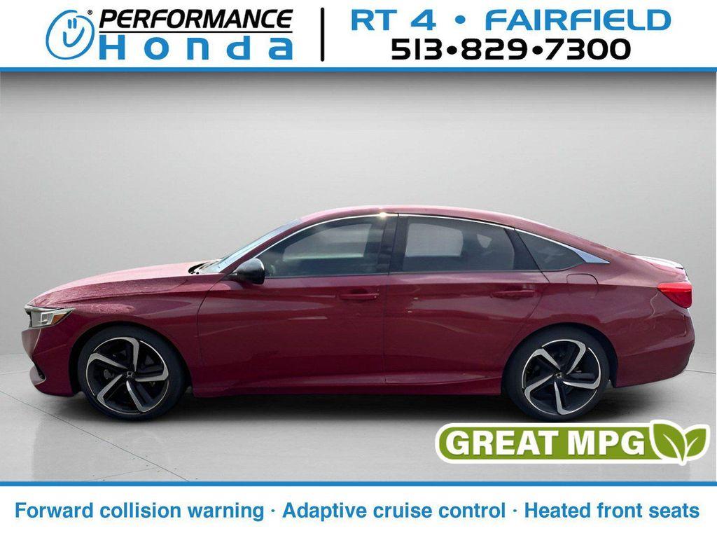 used 2021 Honda Accord car, priced at $21,777