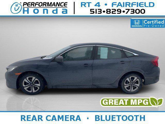 used 2018 Honda Civic car, priced at $14,219
