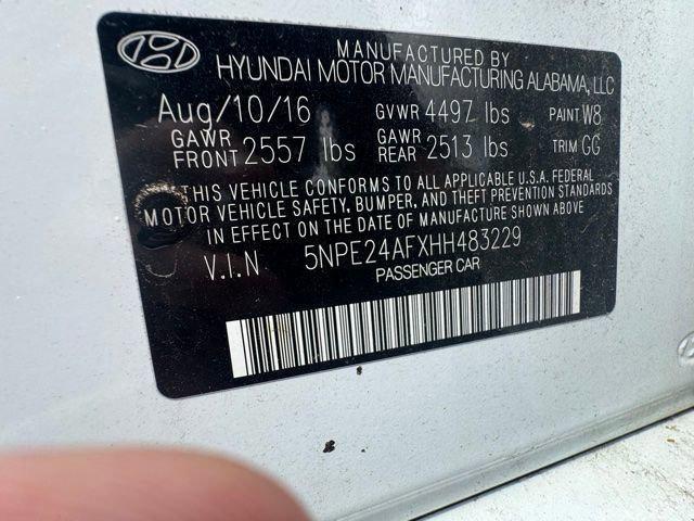 used 2017 Hyundai Sonata car, priced at $10,989