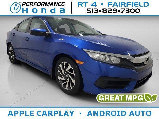 used 2017 Honda Civic car, priced at $16,226