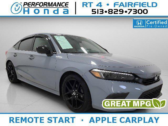 used 2022 Honda Civic car, priced at $18,498