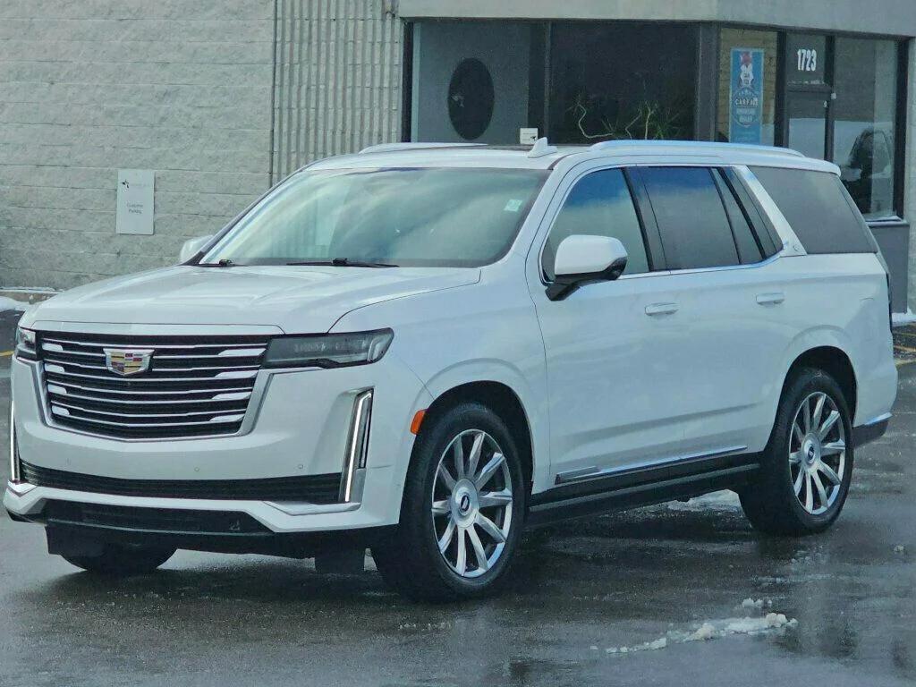 used 2021 Cadillac Escalade car, priced at $57,987