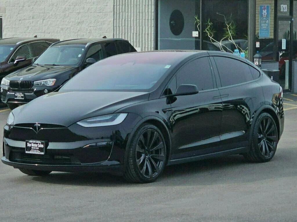 used 2022 Tesla Model X car, priced at $58,988