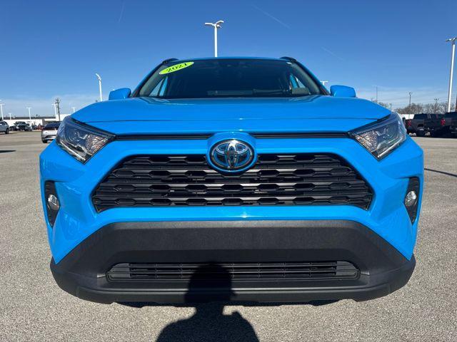 used 2021 Toyota RAV4 Hybrid car, priced at $28,495