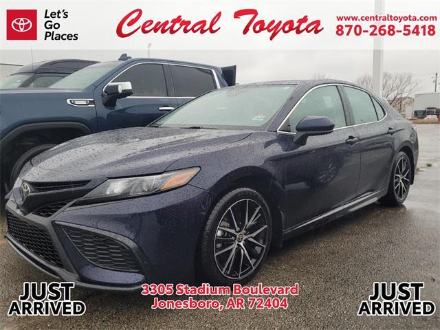 used 2021 Toyota Camry car, priced at $21,307