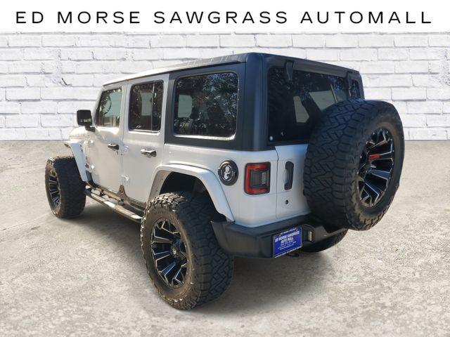 used 2020 Jeep Wrangler Unlimited car, priced at $20,995