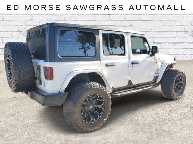 used 2020 Jeep Wrangler Unlimited car, priced at $20,995