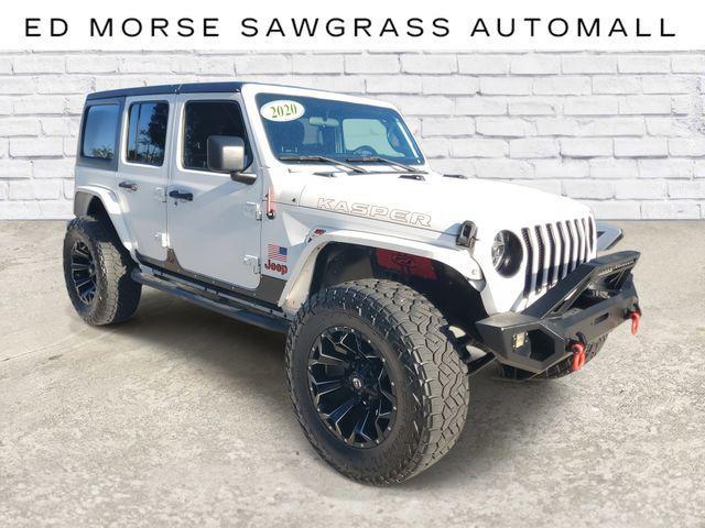 used 2020 Jeep Wrangler Unlimited car, priced at $20,995