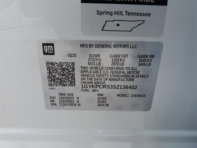 new 2025 Cadillac XT6 car, priced at $59,415