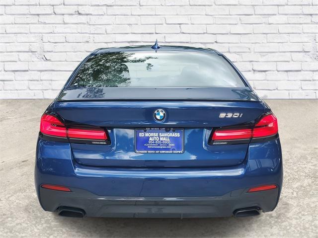 used 2023 BMW 530 car, priced at $32,590