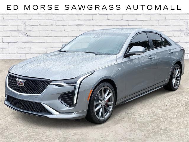 new 2026 Cadillac CT4 car, priced at $47,420