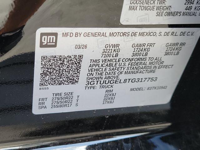 new 2026 GMC Sierra 1500 car, priced at $79,443