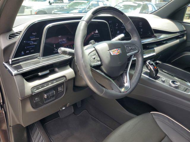 used 2024 Cadillac Escalade ESV car, priced at $80,656