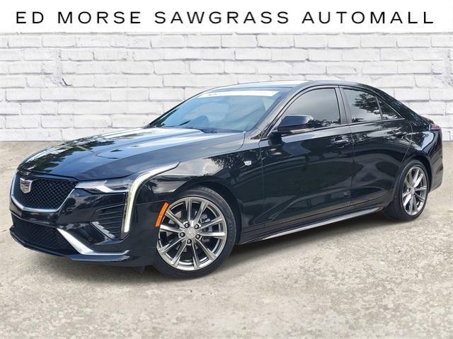 used 2023 Cadillac CT4 car, priced at $30,500