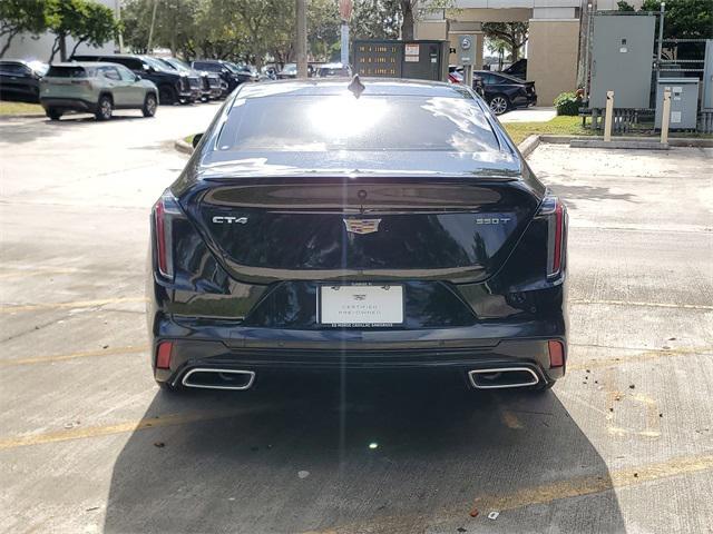 used 2023 Cadillac CT4 car, priced at $30,500